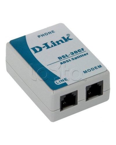Сплиттер ADSL D-Link DSL-30CF/RS во Владикавказе Маршрутизаторы, Роутеры и Точки Доступа Pintop.ru