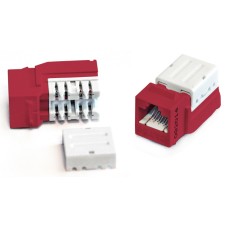 Вставка формата Keystone Jack Hyperline (KJNE-8P8C-C5e-90-RD)